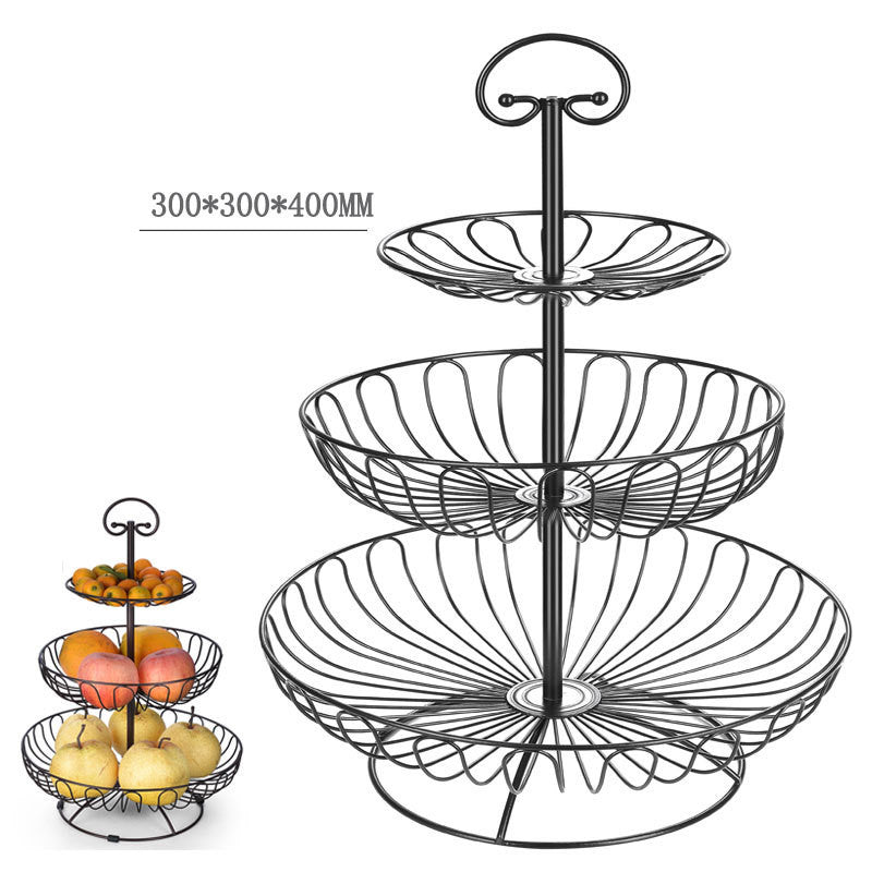 3-stöckiges Etagere für Snacks & Früchte – Bild 5 | LuxeStyle