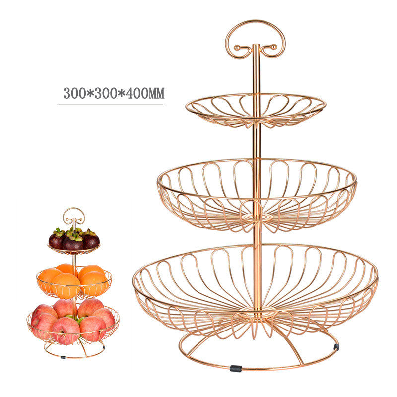 3-stöckiges Etagere für Snacks & Früchte – Bild 6 | LuxeStyle