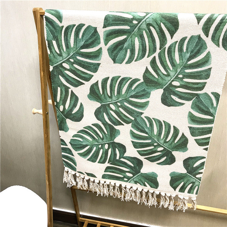 Nordischer Baumwoll-Leinen-Teppich – Bild 4 | LuxeStyle