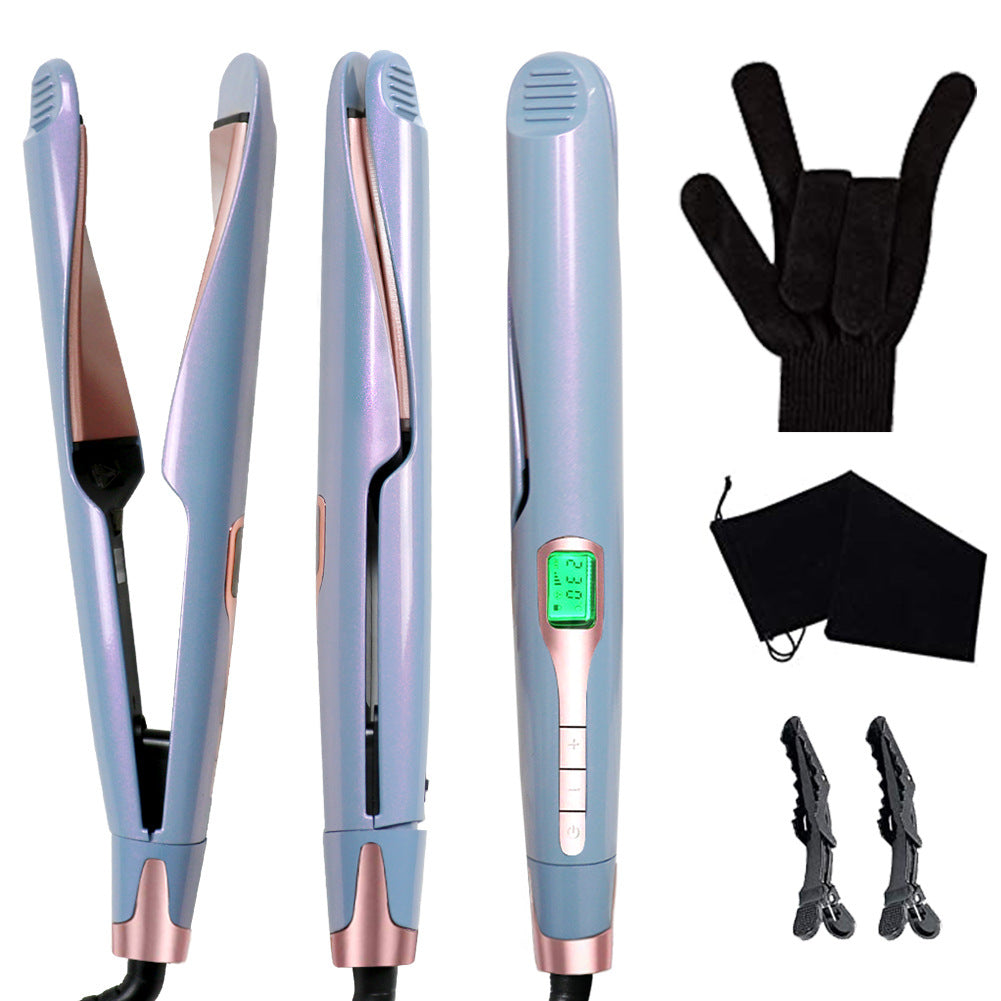 2-in-1 Glätteisen & Lockenstab, Titan-Keramik – Bild 2 | LuxeStyle