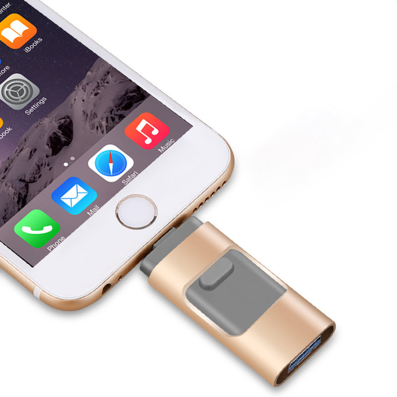 4-in-1 OTG USB Stick für iPhone & Android
