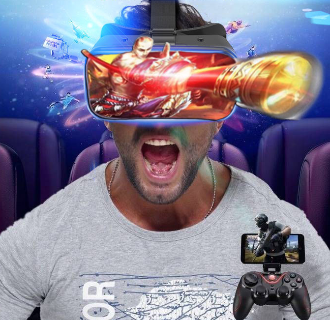 VR-Brille für Smartphone 3D