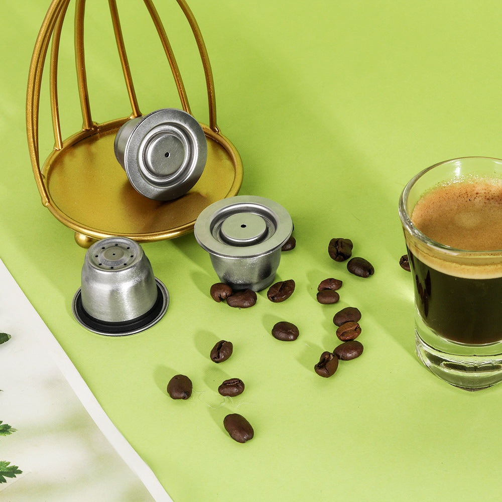 Wiederverwendbare Nescafé Kapsel aus Edelstahl – Bild 2 | LuxeStyle
