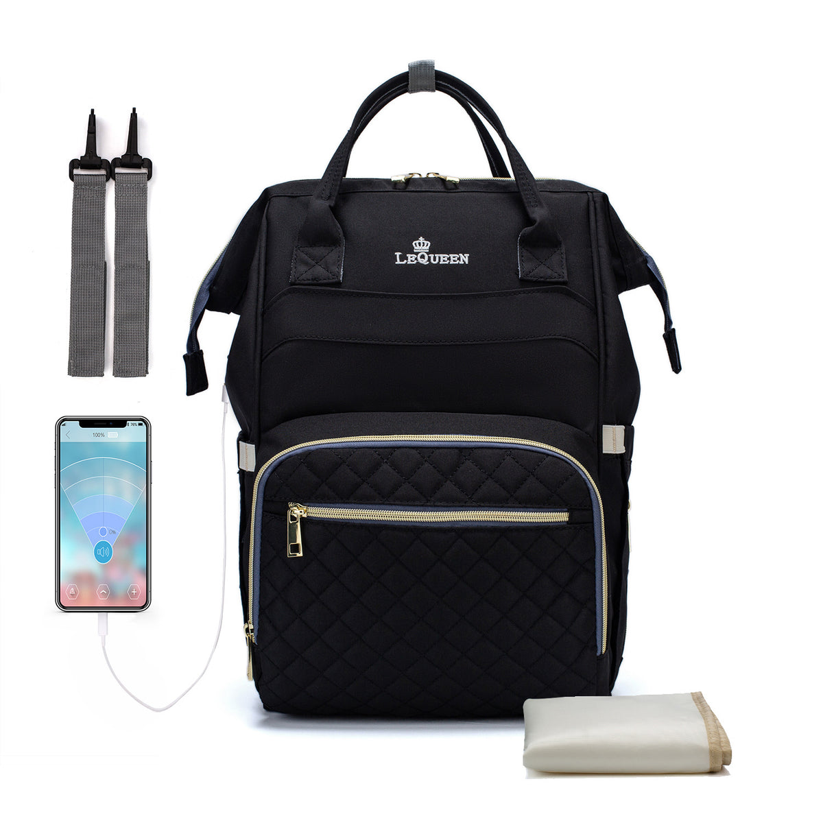 Multifunktionaler Mommy-Rucksack grosse Kapazität | LuxeStyle