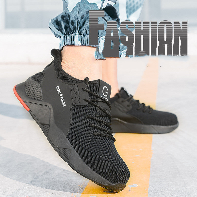 Sicherheits-Schuhe mit Stahlkappe