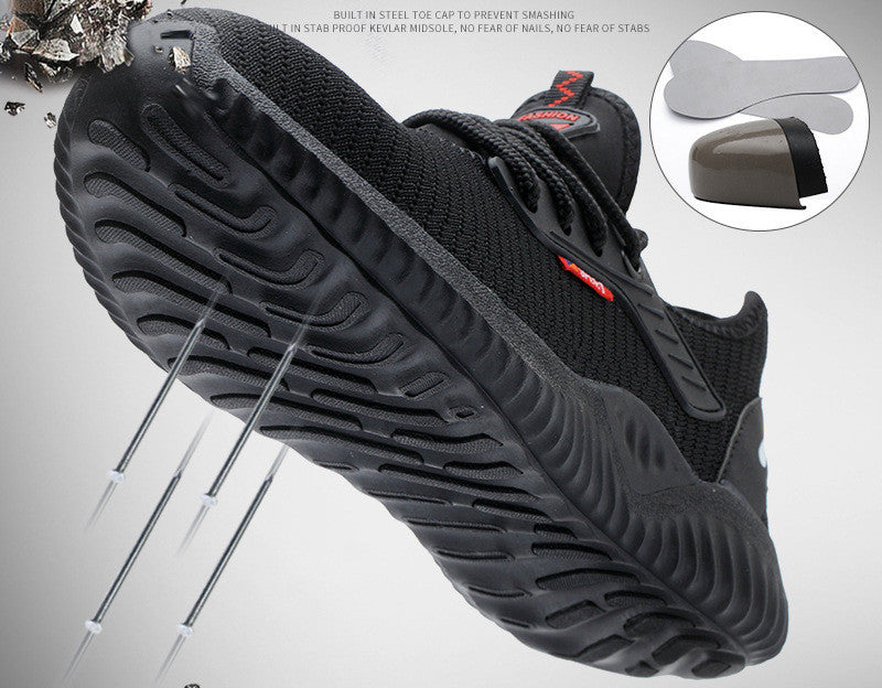 Sicherheits-Schuhe mit Stahlkappe
