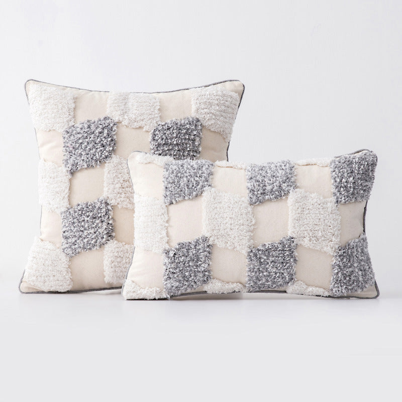 Boho-Kissenbezug mit Spitze und Quasten – Bild 2 | LuxeStyle