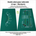 Doppelseitige Spieltischauflage aus Vliesstoff | LuxeStyle