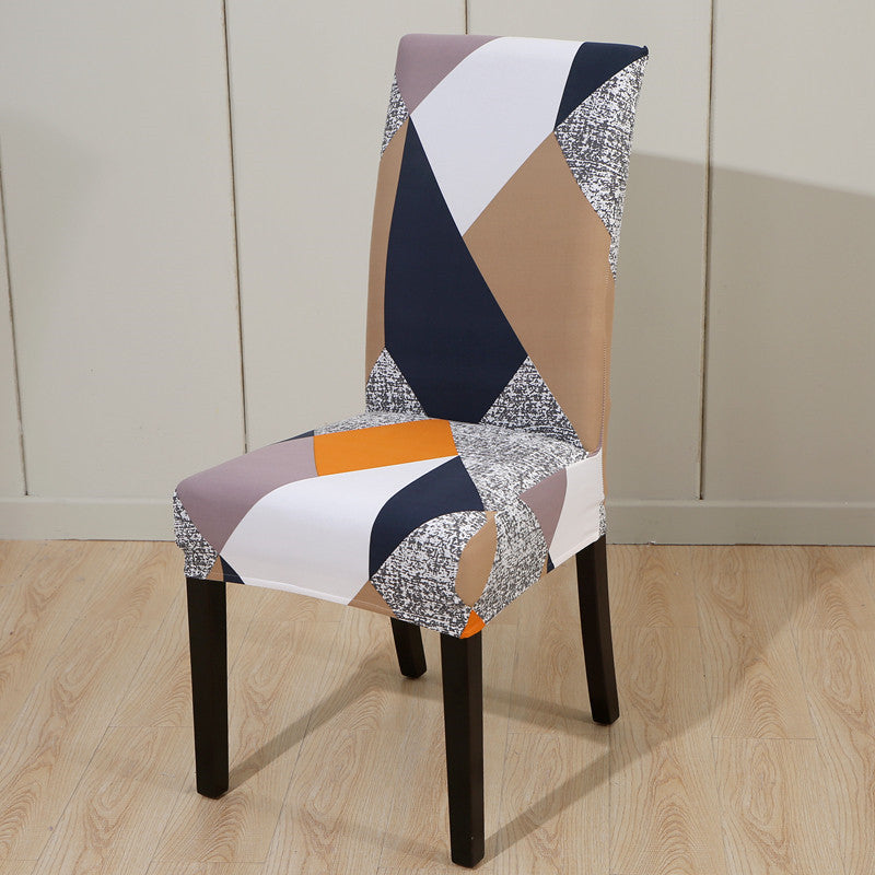 Elastischer Stuhlhussenbezug mit Muster – Bild 12 | LuxeStyle