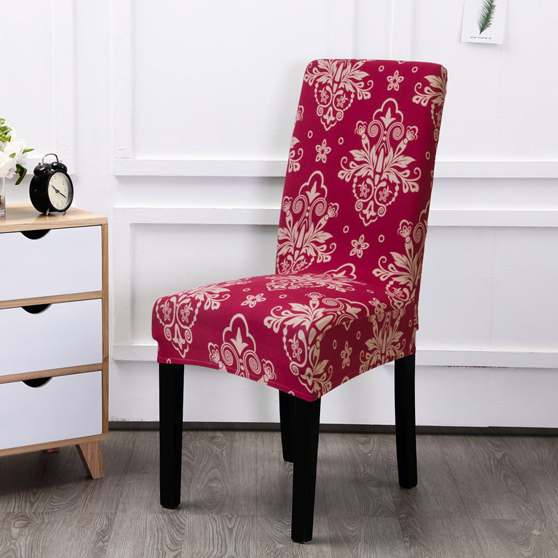 Elastischer Stuhlhussenbezug mit Muster – Bild 9 | LuxeStyle