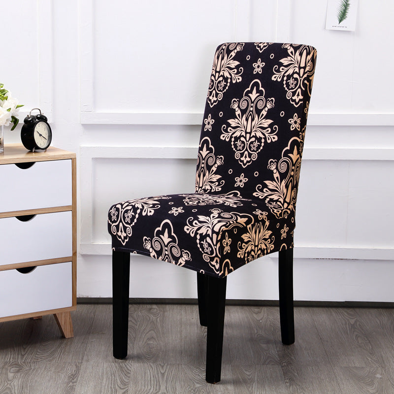 Elastischer Stuhlhussenbezug mit Muster – Bild 4 | LuxeStyle