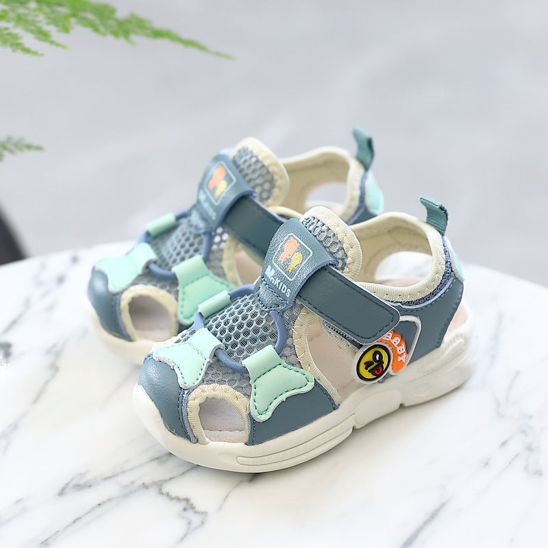 Baby-Sandalen mit Klettverschluss | LuxeStyle