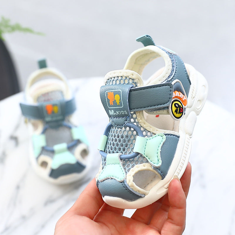Baby-Sandalen mit Klettverschluss – Bild 3 | LuxeStyle
