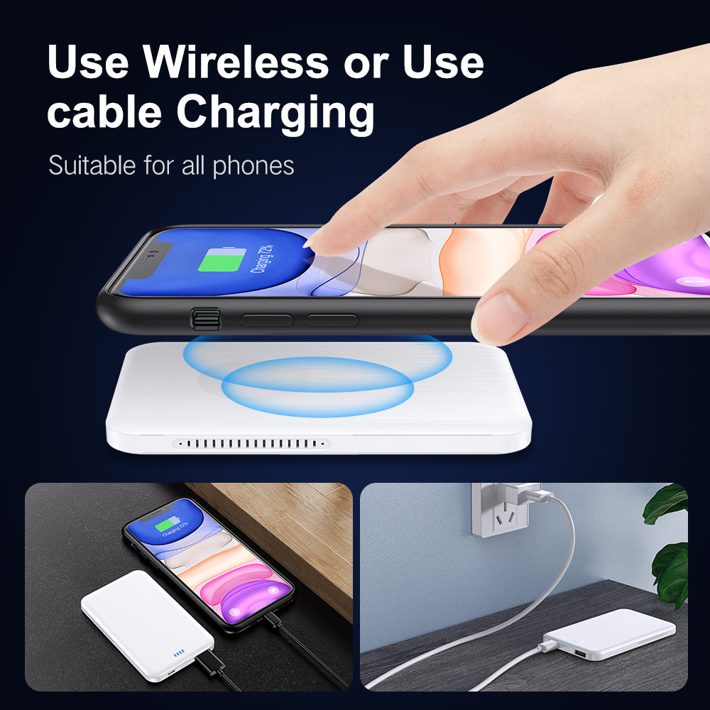 Kompaktes Wireless Powerbank