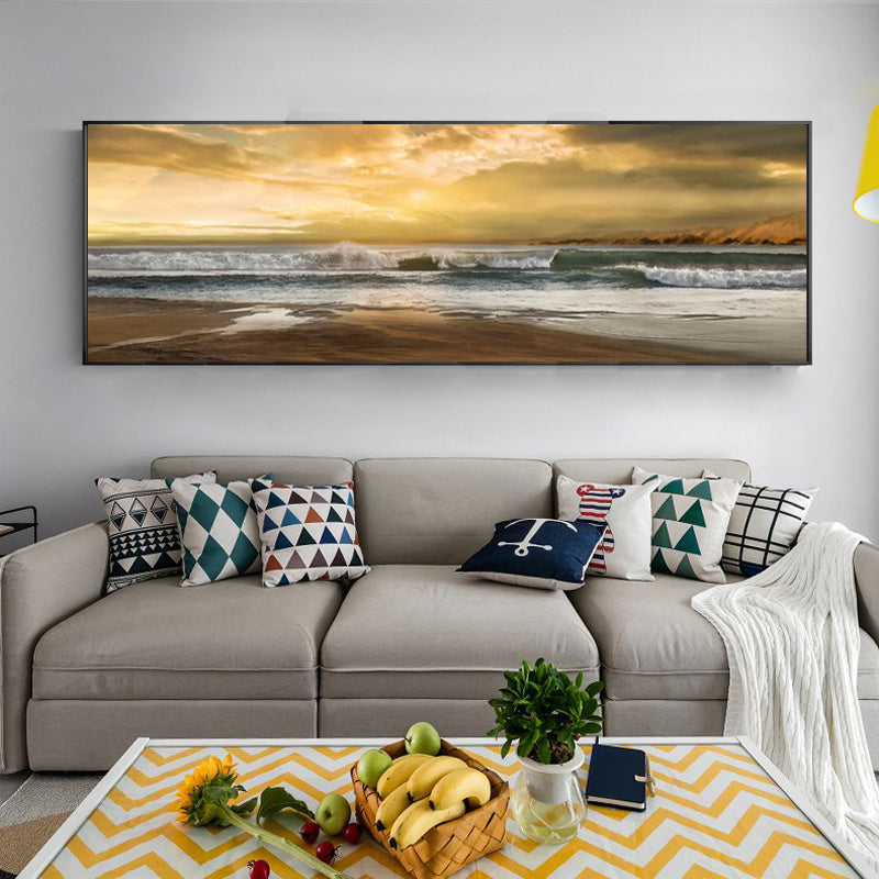 Abstrakte Landschaft – Leinwandbild – Bild 3 | LuxeStyle
