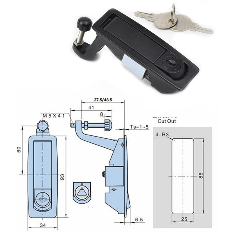 Mechanisches Türschloss für Container und Fahrzeuge – Bild 3 | LuxeStyle