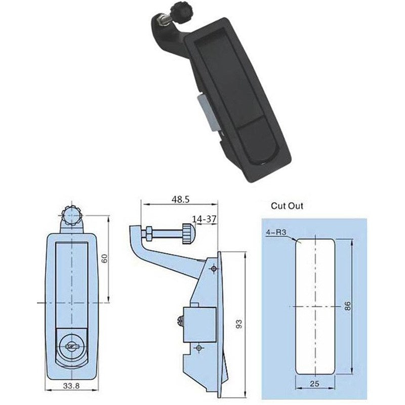 Mechanisches Türschloss für Container und Fahrzeuge – Bild 2 | LuxeStyle