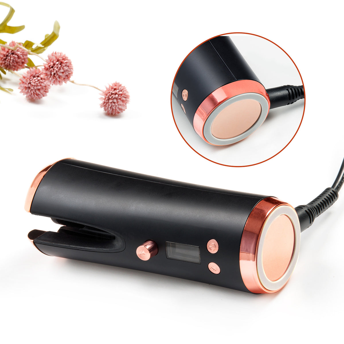 Kabelloser Lockenstab mit LCD-Display – Bild 4 | LuxeStyle