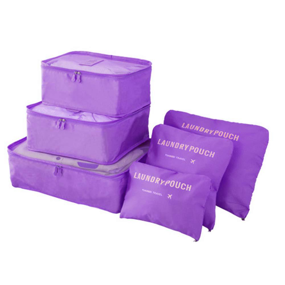 6-teiliges Reise-Organizer-Set für Kleidung