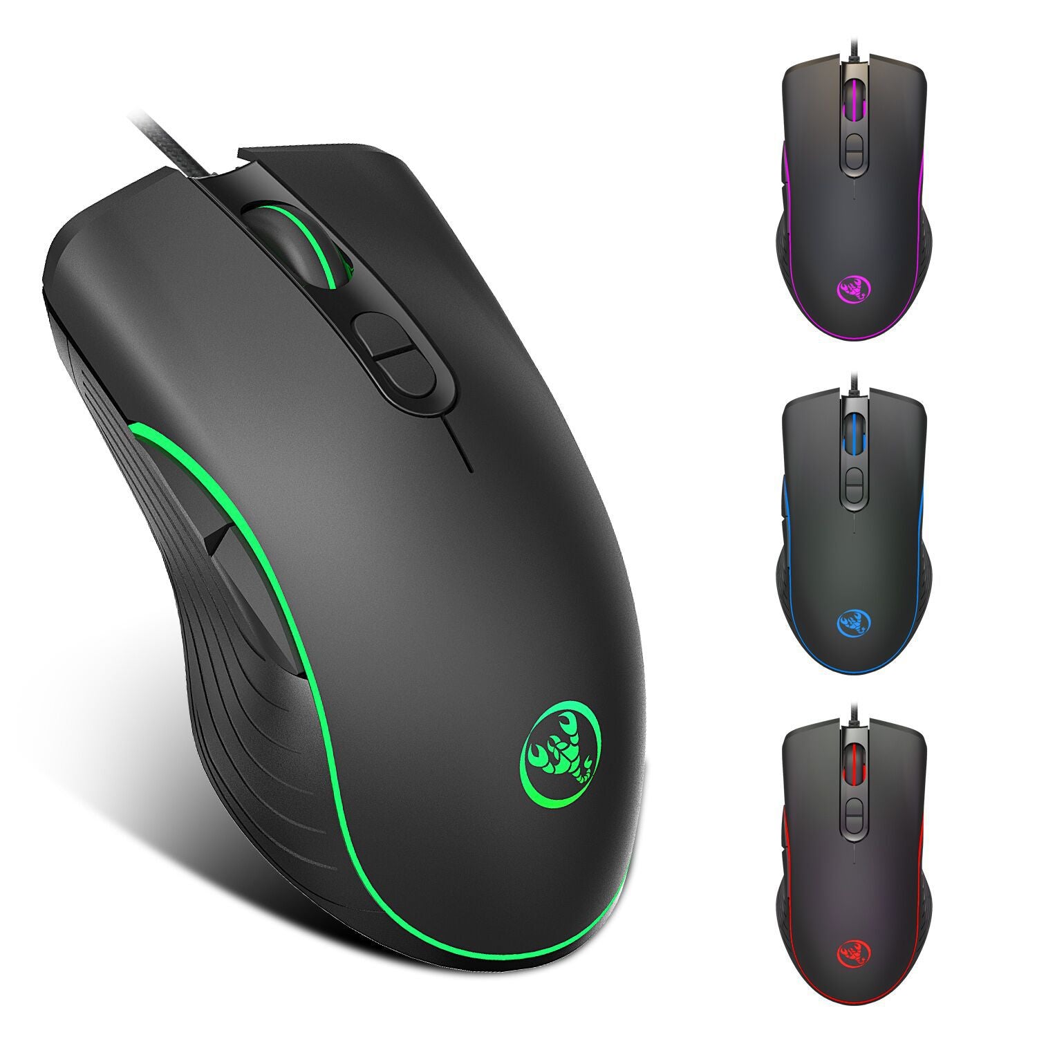 Glowing Gaming Maus