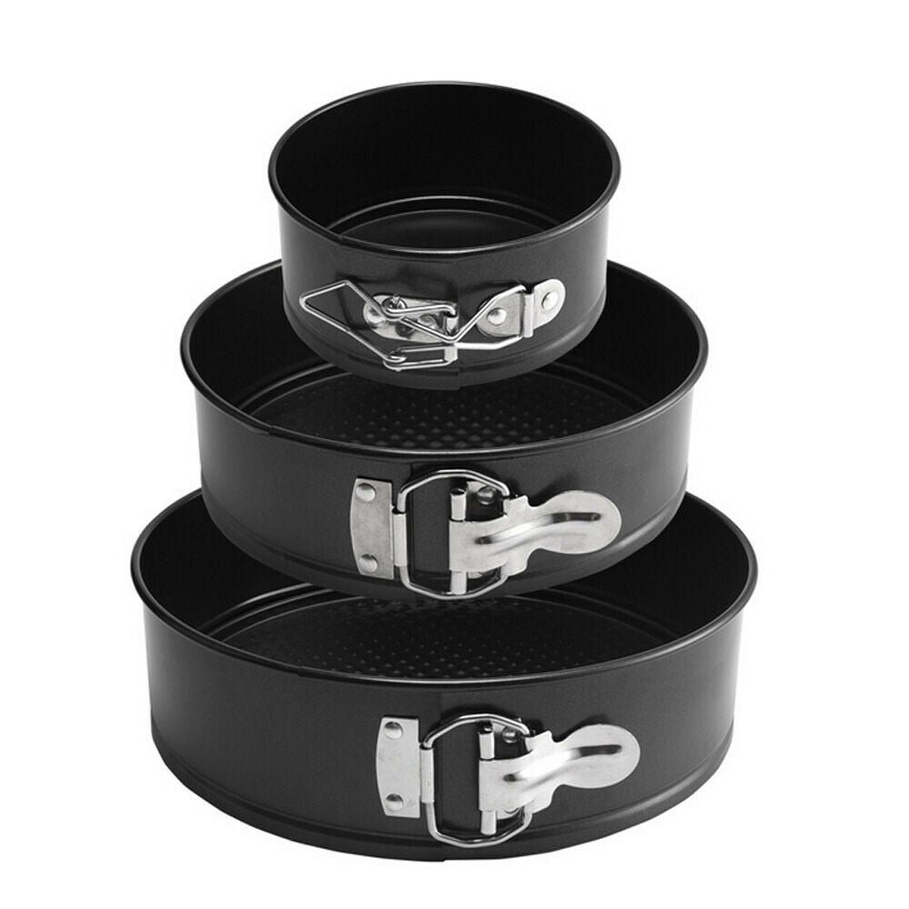 3er-Set runde Backformen · 3 Stück | LuxeStyle