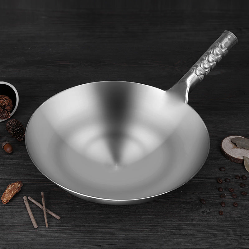 Edelstahl-Wok mit Antihaft und Dreischichtboden – Bild 2 | LuxeStyle