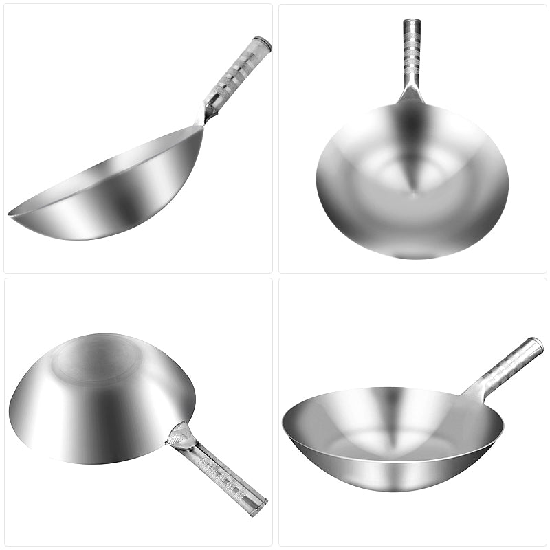 Edelstahl-Wok mit Antihaft und Dreischichtboden – Bild 3 | LuxeStyle