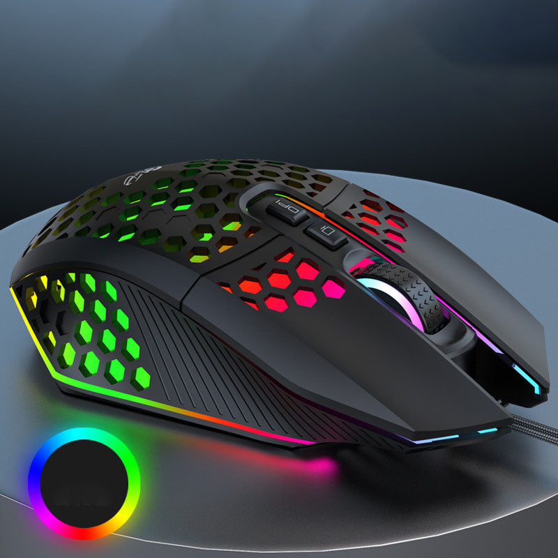 Kabelgebundene Gaming-Maus mit 8000 DPI und 6 Stufen