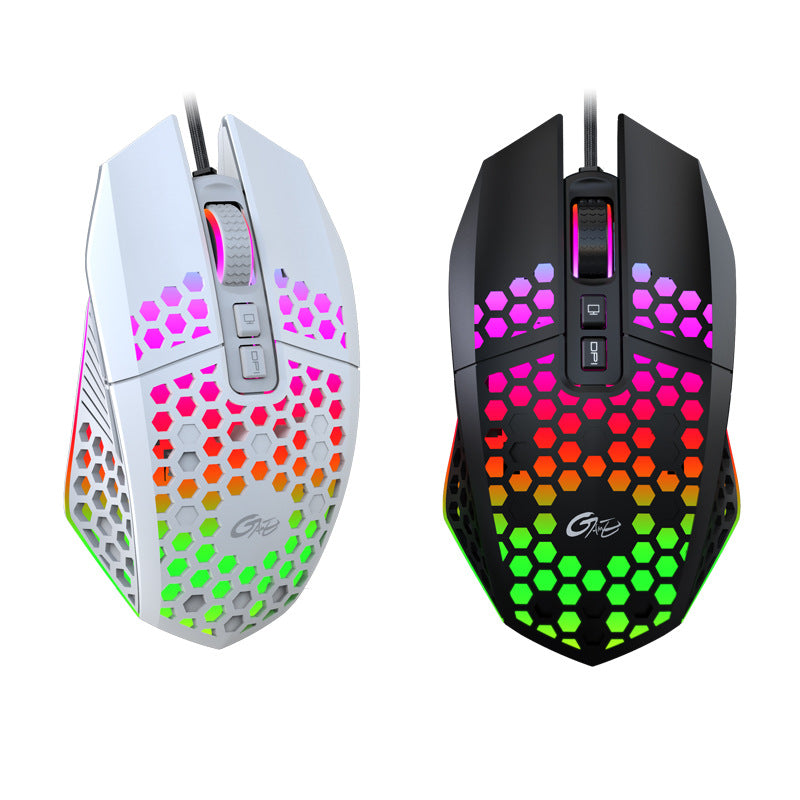 Kabelgebundene Gaming-Maus mit 8000 DPI und 6 Stufen