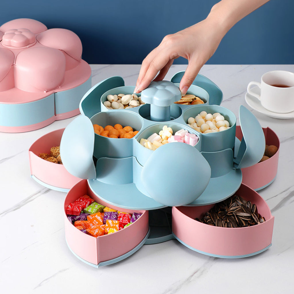 Drehbare Süssigkeiten-Box in Blütenform – Bild 4 | LuxeStyle