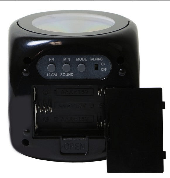 LED Projektionswecker mit Sprachfunktion