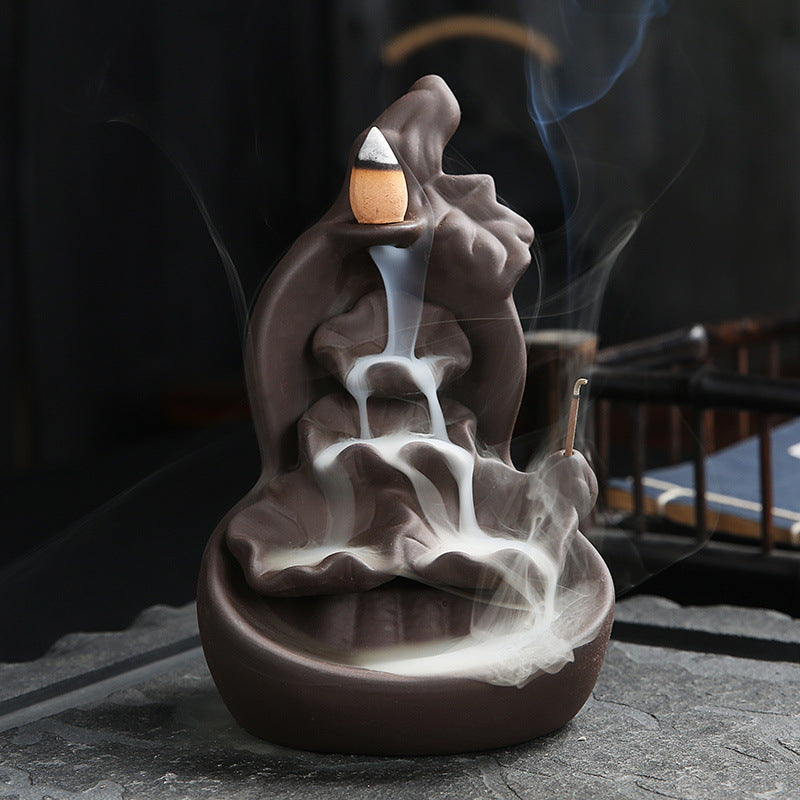 Zisha Rückfluss-Räuchergefäss Lotus | LuxeStyle
