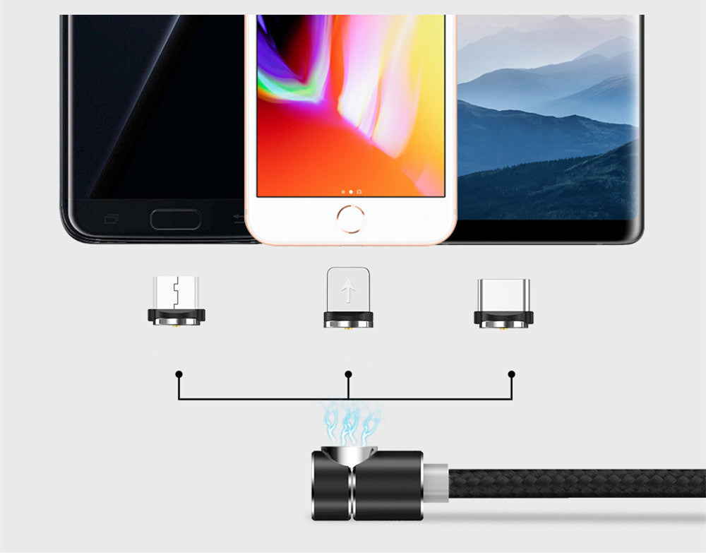 Magnetisches L-förmiges Ladekabel für diverse Geräte – Bild 3 | LuxeStyle