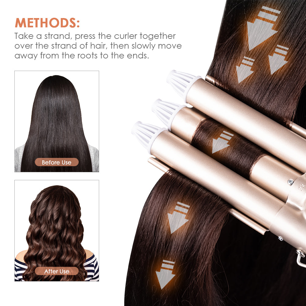 Keramik-Welleisen für grosse Locken – Bild 3 | LuxeStyle