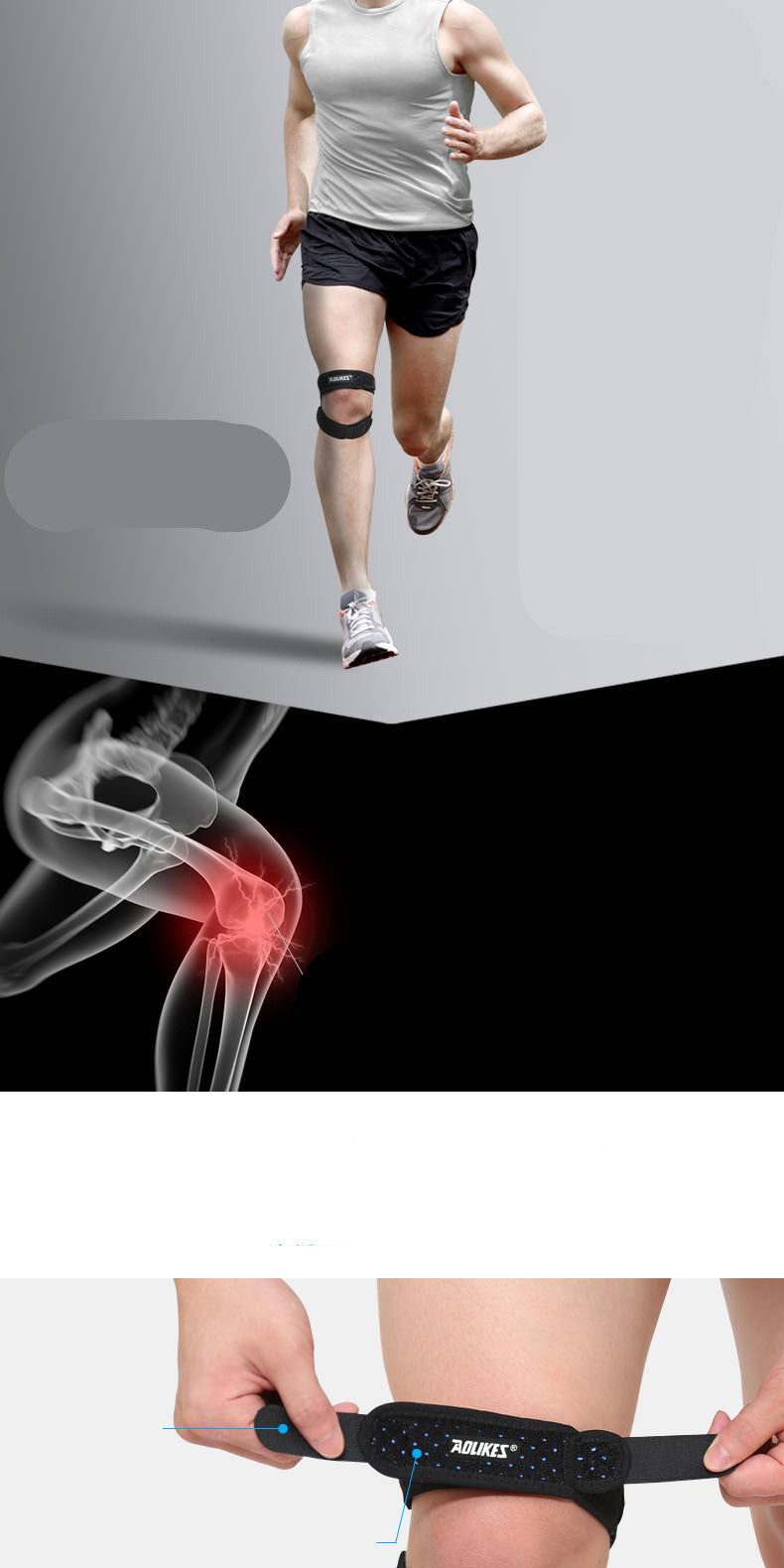 Patella-Stützgurt für Sportler – Bild 4 | LuxeStyle