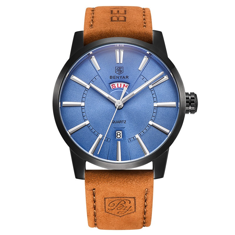 Binya Fashion Kalender Herrenuhr – Bild 7 | LuxeStyle