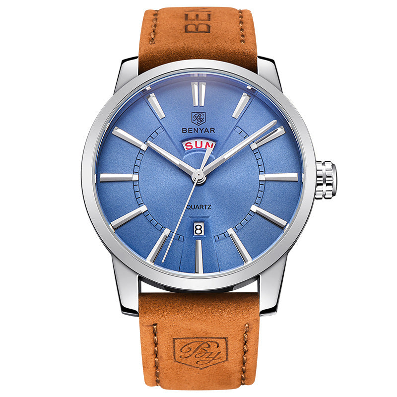 Binya Fashion Kalender Herrenuhr – Bild 4 | LuxeStyle