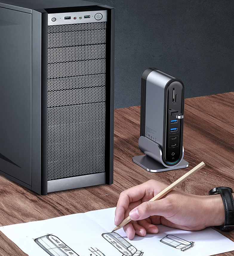 Workstation 16-in-1 Multi-Interface Docking Station – Bild 6 | LuxeStyle