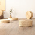 Meditationskissen aus Rattan für Boden & Sofa – Bild 5 | LuxeStyle