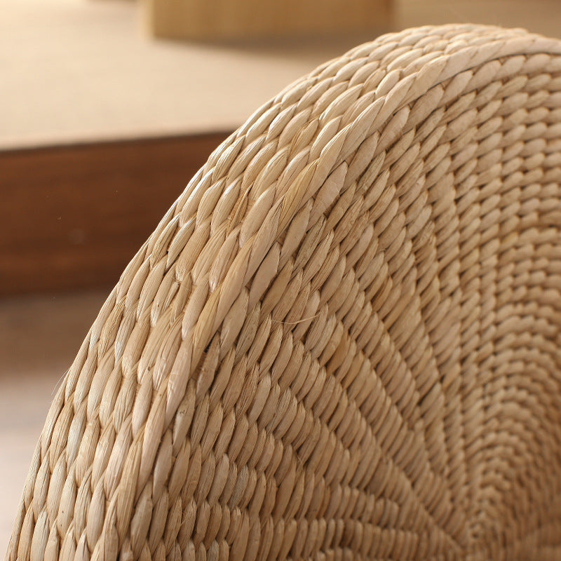 Meditationskissen aus Rattan für Boden & Sofa – Bild 4 | LuxeStyle