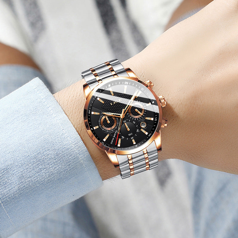 Herren Sport Quarz Uhr – Bild 8 | LuxeStyle
