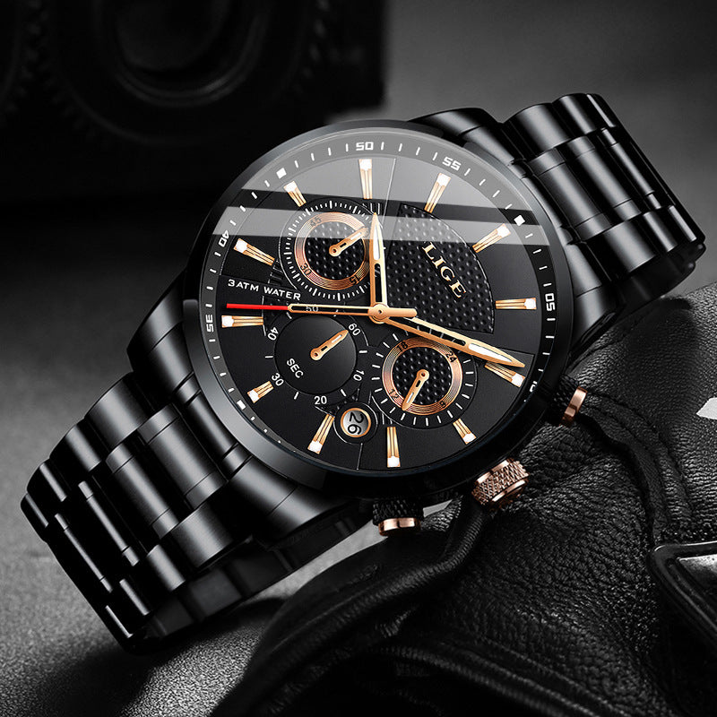 Herren Sport Quarz Uhr – Bild 5 | LuxeStyle