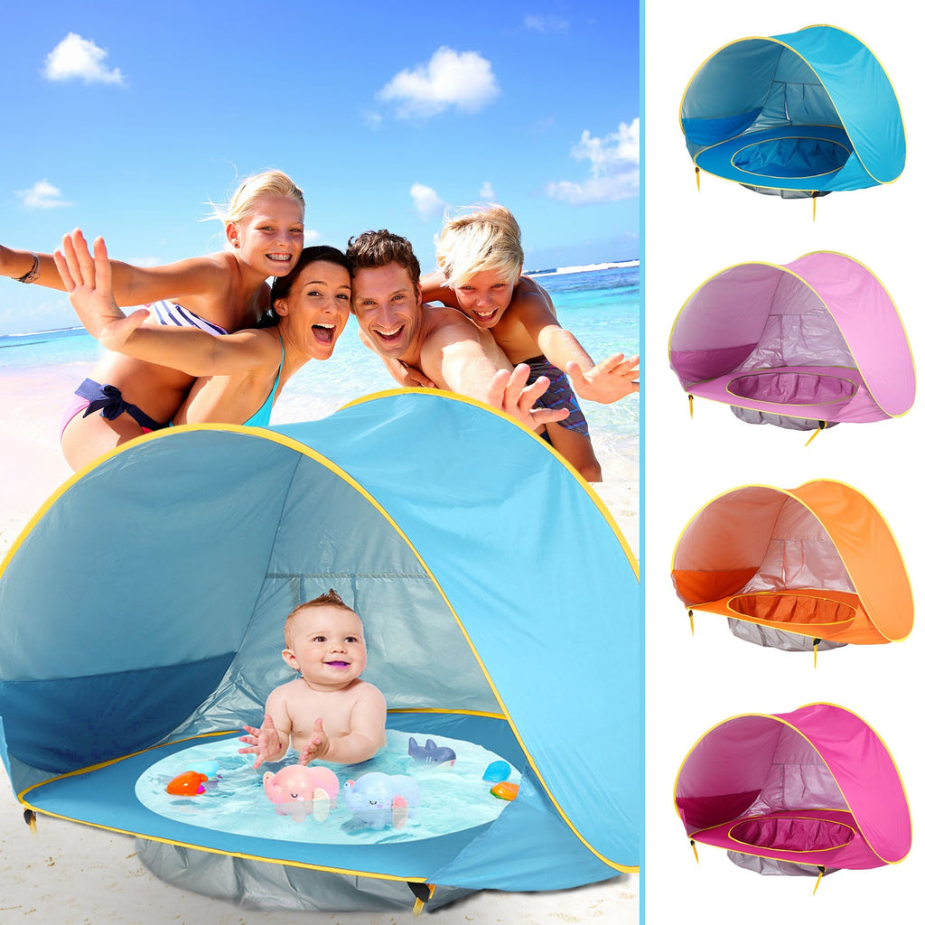 Kleiner Strandzelt für die Kleinen