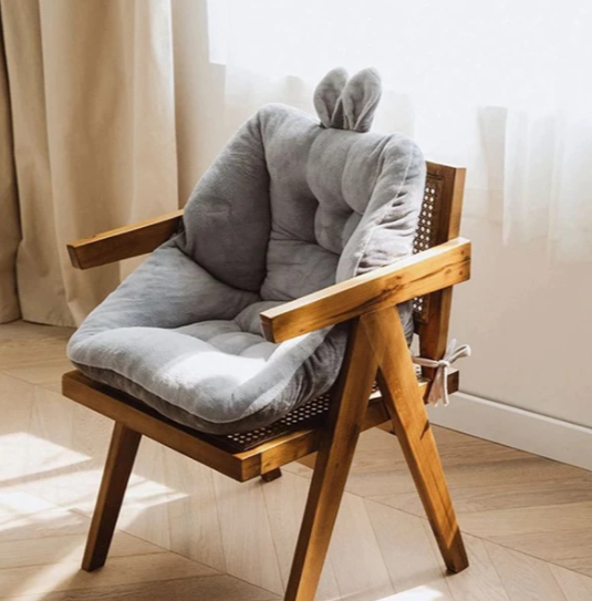 Sitzkissen aus Baumwolle und Leinen – Bild 3 | LuxeStyle