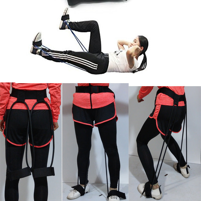 Yoga Fitnessband mit Fusspedal – Bild 4 | LuxeStyle
