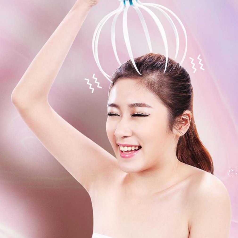 Hautmassage für Haarwuchs und Stressabbau