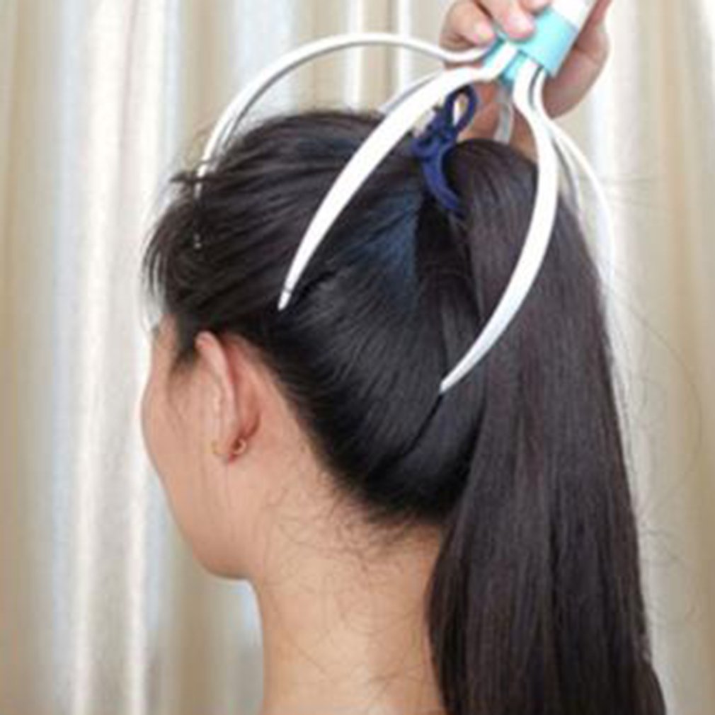 Hautmassage für Haarwuchs und Stressabbau