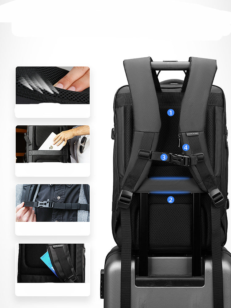 Rucksack 20 L wasserabweisend für Laptop 16 Zoll – Bild 2 | LuxeStyle