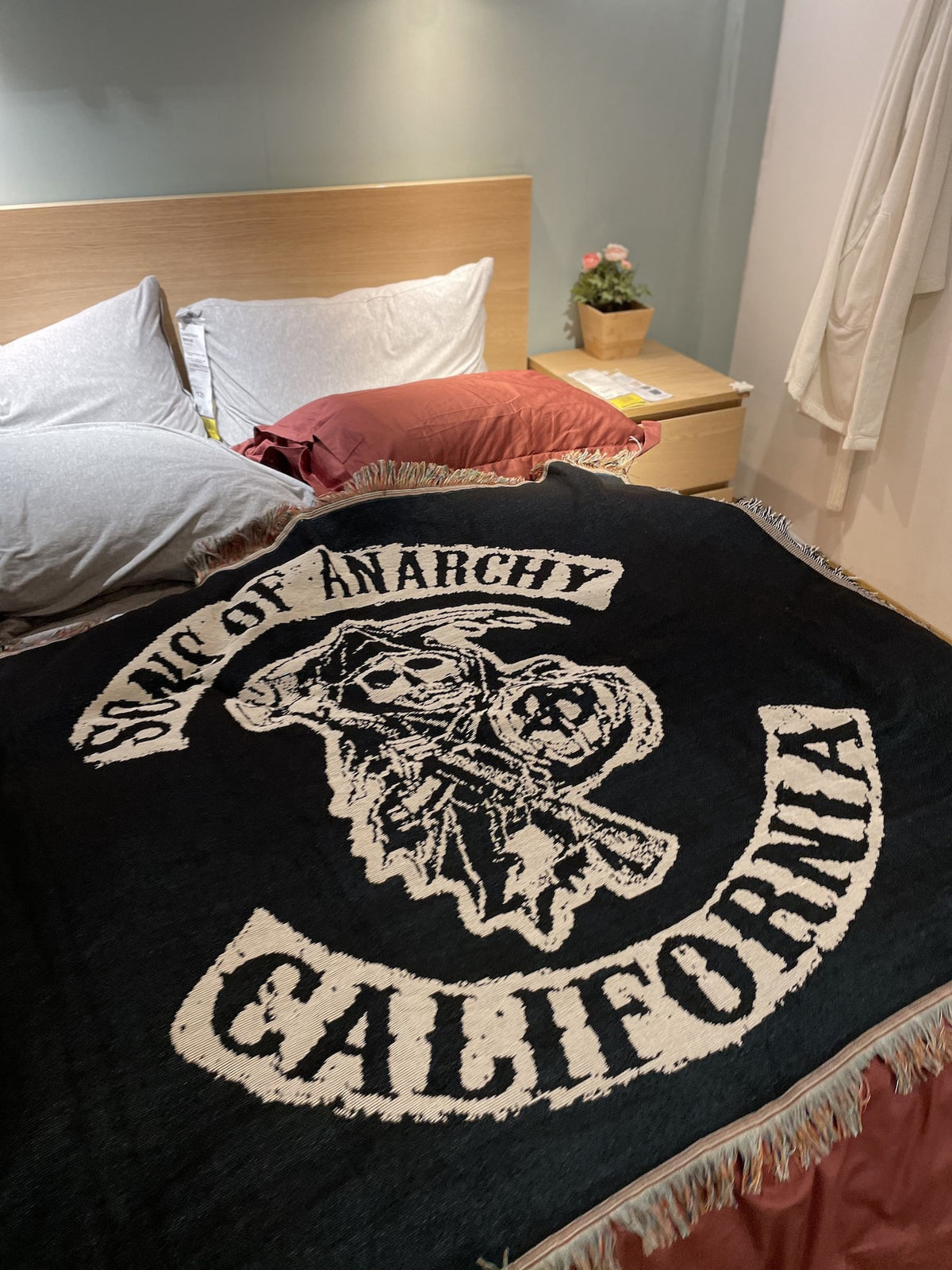 Children Of Chaos Baumwolldecke «Grim Reaper» – Bild 1 | LuxeStyle