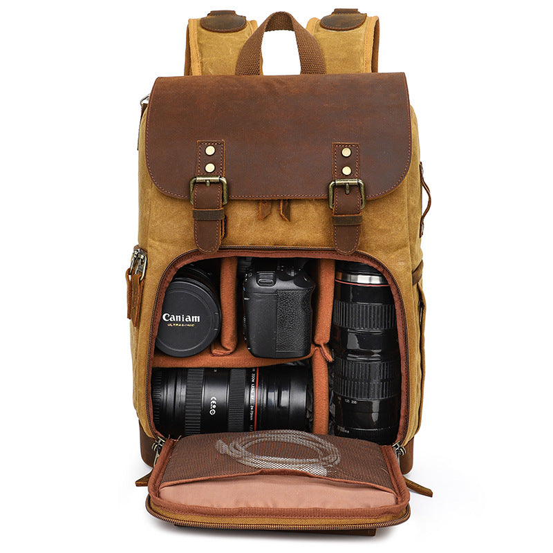 Kamera-Rucksack Retro in Hit Color | LuxeStyle